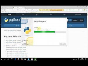 Как легко скачать и инсталлировать Python 3.6.0 в ОС Windows 10, 8, 7