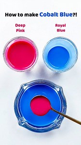 47K views · 221 reactions | How to make Cobalt Blue?! #colormixing #satisfying #asmr #fblifestyles | Painting Academy | Facebook