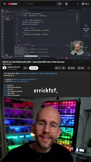ESP32C5: Setup and first projects
