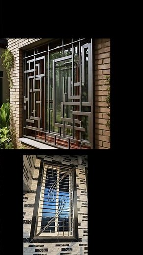 Top 10 Modern Window Grill Designs for Every Home #WindowGrillDesign #ModernGrillDesign