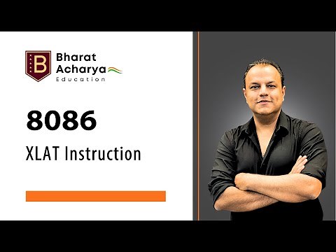 8086 | XLAT Instruction | With Notes | Bharat Acharya Education
