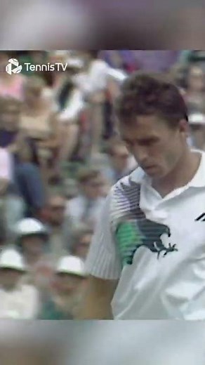 ENORMOUS Ivan Lendl Backhand 🤯