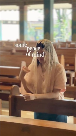 I hope you find the Peace of mind in this lifetime #katolik #katolikindonesia #catholics | MEGA AYU
