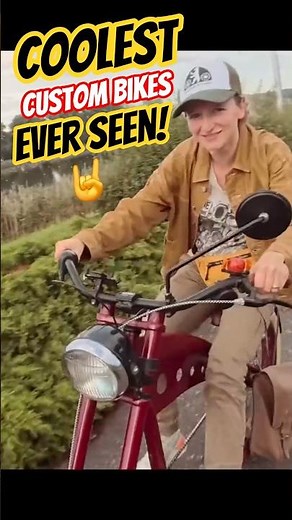 World-Class Custom Bicycles & Crazy Creations #shorts