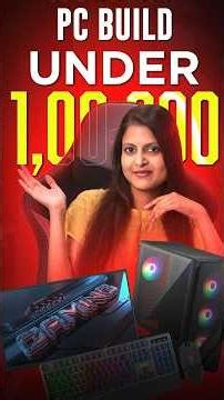 Complete Gaming PC Setup at ₹99,999 🔥 Ryzen 5 7600X + RTX 3050 Full Setup Build