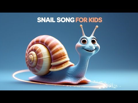 Snail Song for Kids 🐌 Calm Down Lullaby for kids and Toddlers
