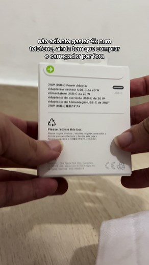 Unboxing o Carregador do Novo iPhone 14