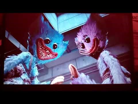 Me When The Prototype Hurts Kissy Missy and Huggy Wuggy In "Poppy Playtime Chapter 5"