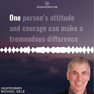 3 comments | Listen in as Michael J. Gelb, Author/Speaker, pioneer in creative thinking, and innovative leadership coach, describes how emotions are contagious and how changing our attitude means changing our physiology. Listen to the entre discussion> https://neurohacker.com/getting-unstuck-how-to-free-yourself-from-negative-lifestyles | Qualia Life | Facebook