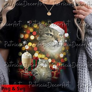 Vintage Grumpy Cat Christmas PNG Svg for Circut, Funny Cat Meme Holiday PNG, Santa Cat Humor Xmas Sublimation File, Gift for Cat Lovers - Etsy
