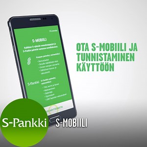 Olisiko tänään sopiva hetki ottaa S-mobiilin pankkipalvelut käyttöösi? Tarvitset S-Pankin verkkopankkitunnukset sekä S-mobiili-sovelluksen, jonka voit asentaa puhelimesi sovelluskaupasta. Katso video ja lue lisää S-mobiilin palveluista! ▼ Näin lataat S-mobiilin omasta sovelluskaupastasi: 📲 Android (Googlen palveluilla varustetut Android-älypuhelimet) 1. Avaa Play Kauppa -sovellus. ► 2. Kirjoita hakukenttään S-mobiili 3. Klikkaa "Asenna" -painiketta. 4. Avaa S-mobiili-sovellus ja ota sovellus kä