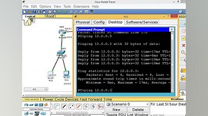Basic router configuration and network topology designing using Packet tracer