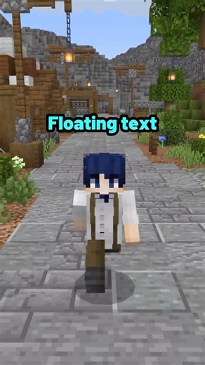 How to get Floating Text in Minecraft Bedrock Edition #minecraft #tutorial