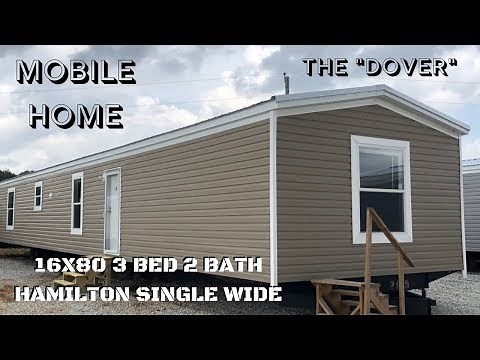 The Dover | 16x80 3 bed 2 bath Hamilton Single Wide | Mobile Home Masters