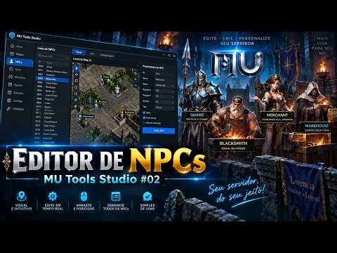 MU Tools Studio #02 — Editor de NPCs para MuOnline