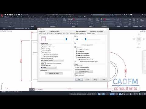 AutoCAD 2021 - Customizing your crosshairs & pickbox