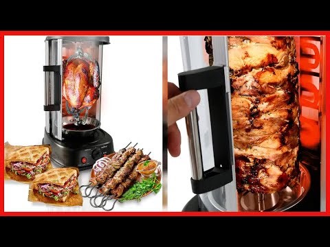 Great product - NutriChef Countertop Vertical Rotating Oven - Rotisserie Shawarma Machine, Kebob Ma