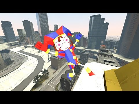 The Amazing Digital Circus Pomni: Epic Ragdoll Physics Ep. 55 [GMOD]