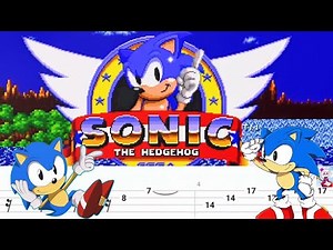 Sonic The Hedgehog - Title Screen | Guitar Tutorial