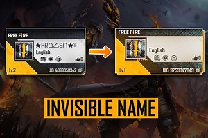How to get an invisible Free Fire nickname using Unicode 3164 (MAX version)