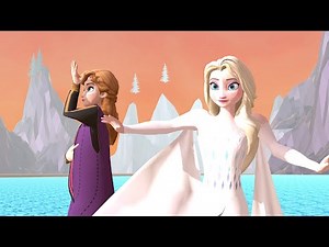 Elsa and Anna Dance Along to Let It Go from Frozen | Magic Sisters