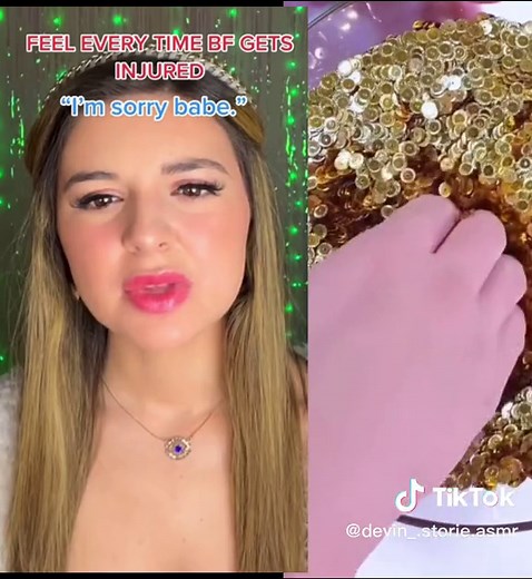 Enchanting ASMR Experience with Glittery Substance