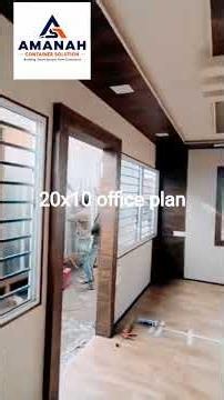 20ft Fully Furnished Office Container Tour | Portable Site Office | Modern Container Office