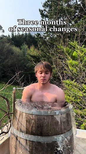 Aesthetically pleasing #icebath #fyp