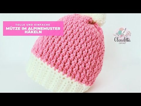 Crochet hat ALPINE PATTERN / Easy