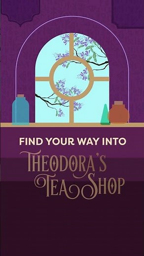 Cover reveal!! Theodora's Tea Shop ✨
