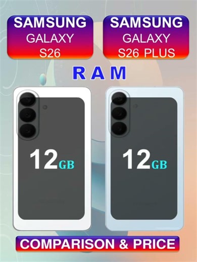 Samsung Galaxy S26 Vs Samsung Galaxy S26 Plus Full Comparison & Price in Pakistan India & Bangladesh