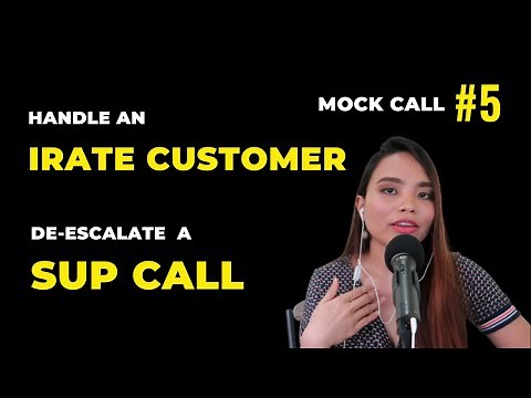How to Handle an Irate Customer in a Dead End Mock Call