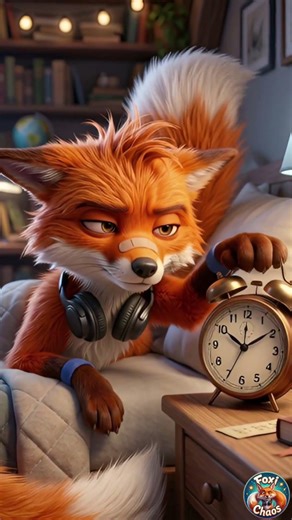 Foxi vs Alarm Clock