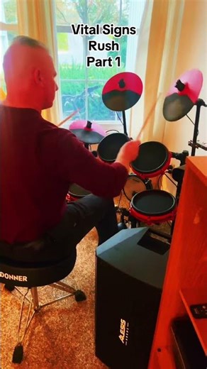 Vital Signs - Rush Part 1 (how to play the intro) #shorts #short