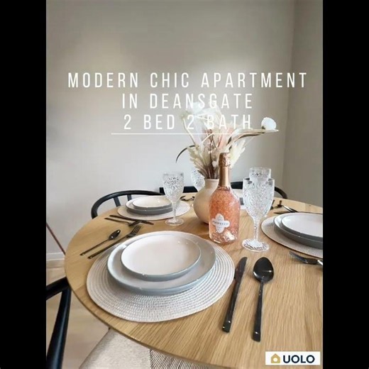 Luxury 2 Bedroom Apartment Tour | Manchester City Centre | Uolo Stays