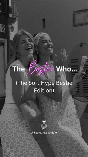 The Unspoken Bestie Code™ | Friendships | There’s a special kind of bestie who hypes you without ever being loud about it. 🌸 She sees your potential before you do. 🌸 She... | Instagram