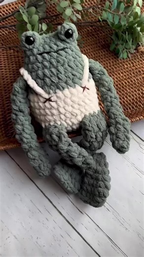 Crochet Frog Pattern Available for Purchase