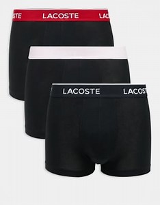 Lacoste - Lot de 3 boxers - Multicolore  | ASOS