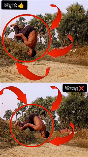 back jump ka tutorial 💪 easy tutorial back flip🗿👀// #tutorial #easy #trending #shorts @kundanfilipar