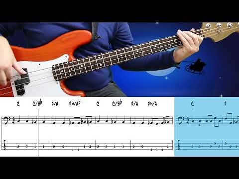 Bruce Springsteen - Santa Claus Is Coming To Town (Bass cover with tabs)