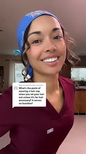 Long Hair Nurse Surgical Cap Collection | Scrub Caps for Long Hair