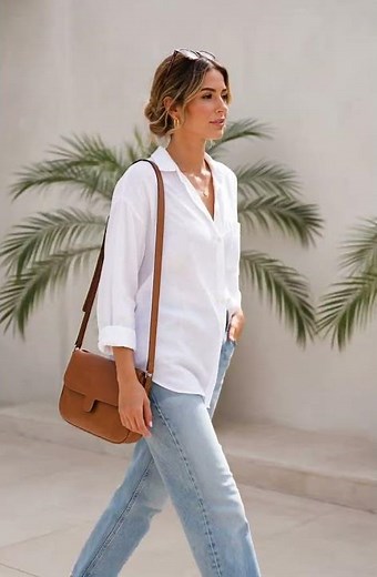 How to Style a Shirt with Jeans | 2 Easy Outfit Ideas 2026 👖✨ #shorts
