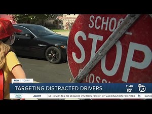 Public warned of distracted driving dangers as kids go back to school
