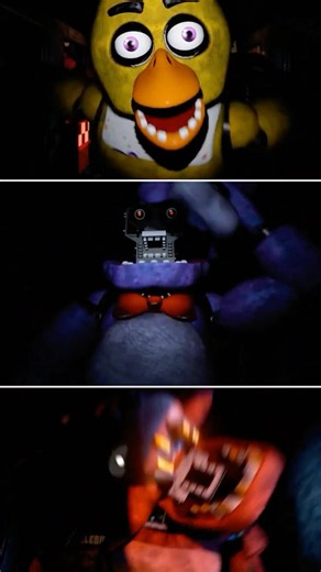 ФНАФ 1 С ЖИВЫМИ АНИМАТРОИНКАМИ #fnafinrealtime #фнаф #5ночейсфредди #фнаф1 #fnaffangames