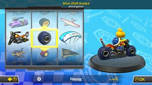 blue shell Koopa Mod for Mario Kart 8 Deluxe | MK8D Mods