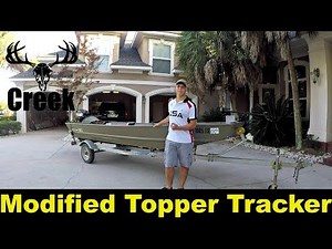 Modified 15 topper tacker jon boat