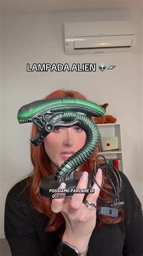 Un piccolo xenomorfo! 🥹 #alien #lampadaled #nerd #tiktokmademebuylt #tiktokshopitalia