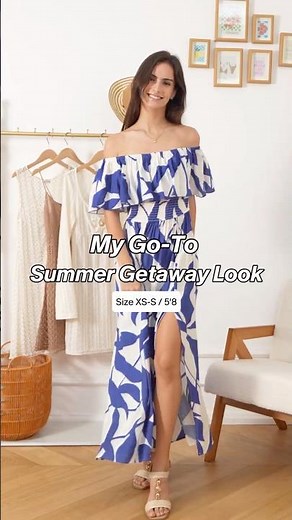 Your perfect dress for warm summer days 🌴✨