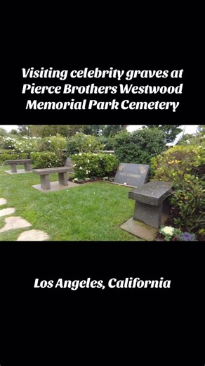 2.9K views · 2.3K reactions | Visiting numerous celebrity Graves at Pierce Brothers Westwood Memorial Park in Los Angeles, California. #famousgraves #celebritygraves #hollywood #cemetery | Freyzel Productions | Facebook