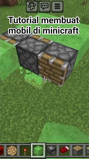 tutorial membuat mobil di minicraft